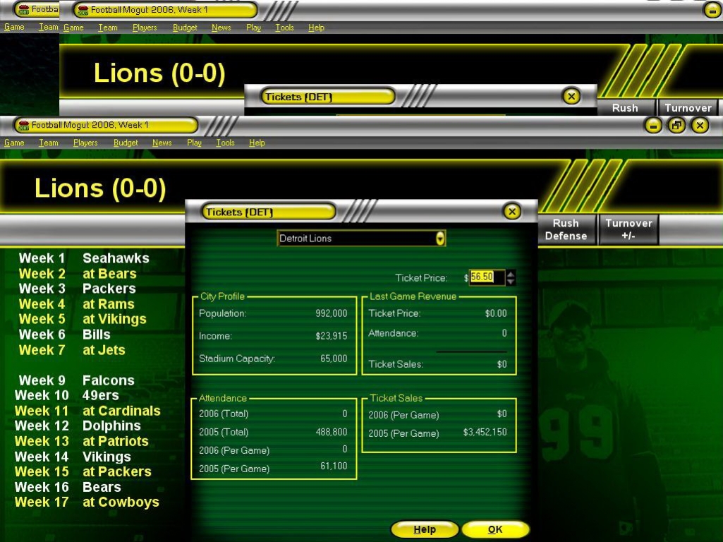Football Mogul 2007 - кадр 6