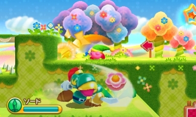 Kirby: Triple Deluxe - кадр 2