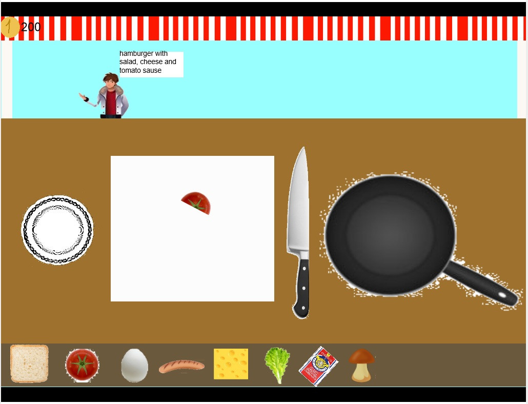 Burgers & pizza (itch) - кадр 1