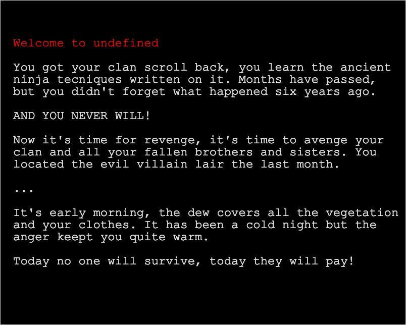 NinjaRL/Revenge (itch) - кадр 1