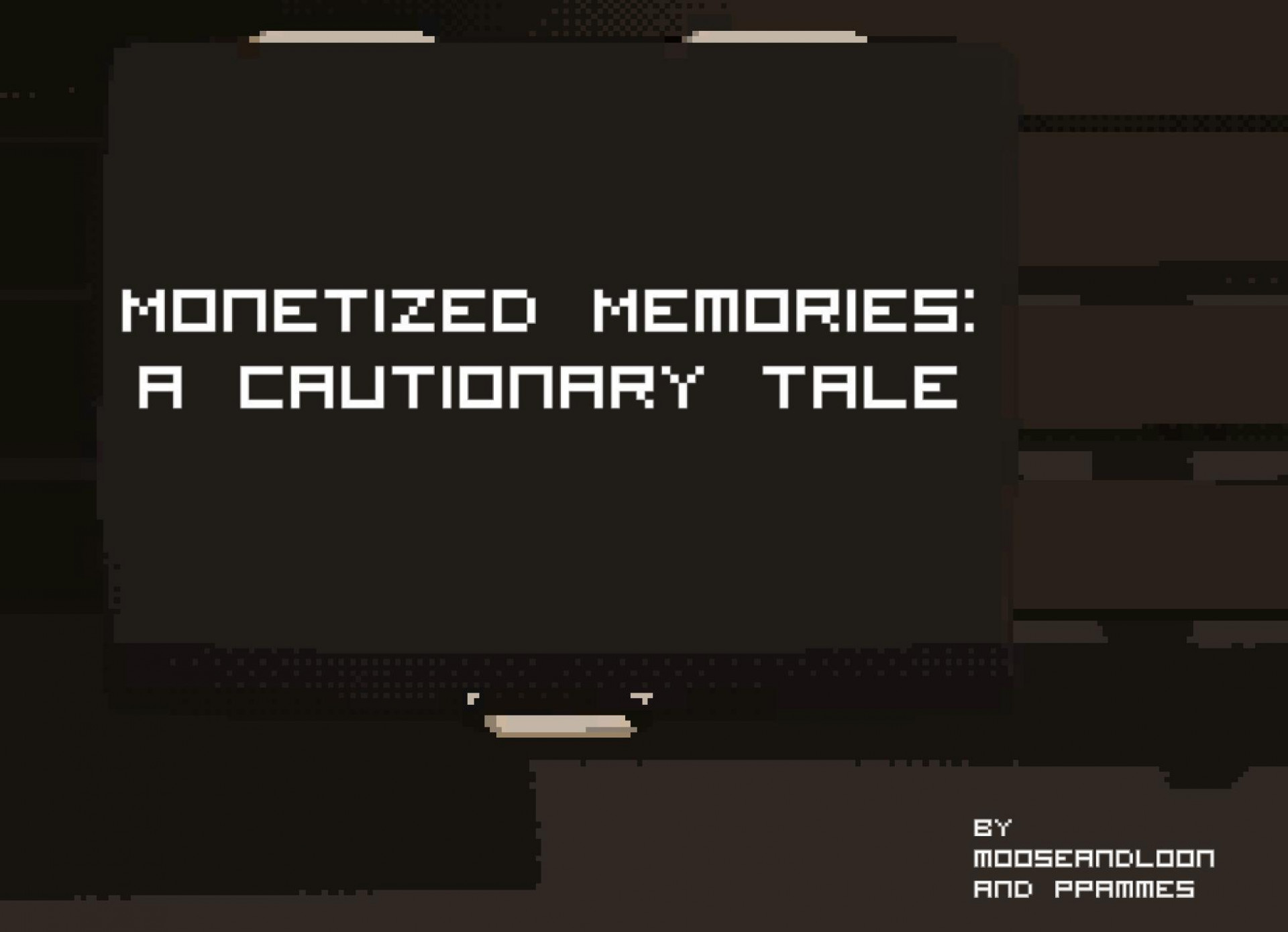 Monetized Memories: A Cautionary Tale (itch) - кадр 1