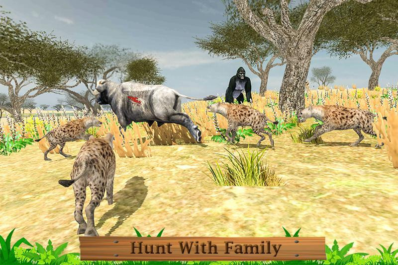 Wild Hyena Simulator 2017 (itch) - кадр 1