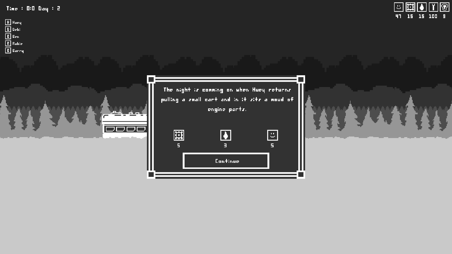 Tracks of the wasteland (itch) - кадр 1