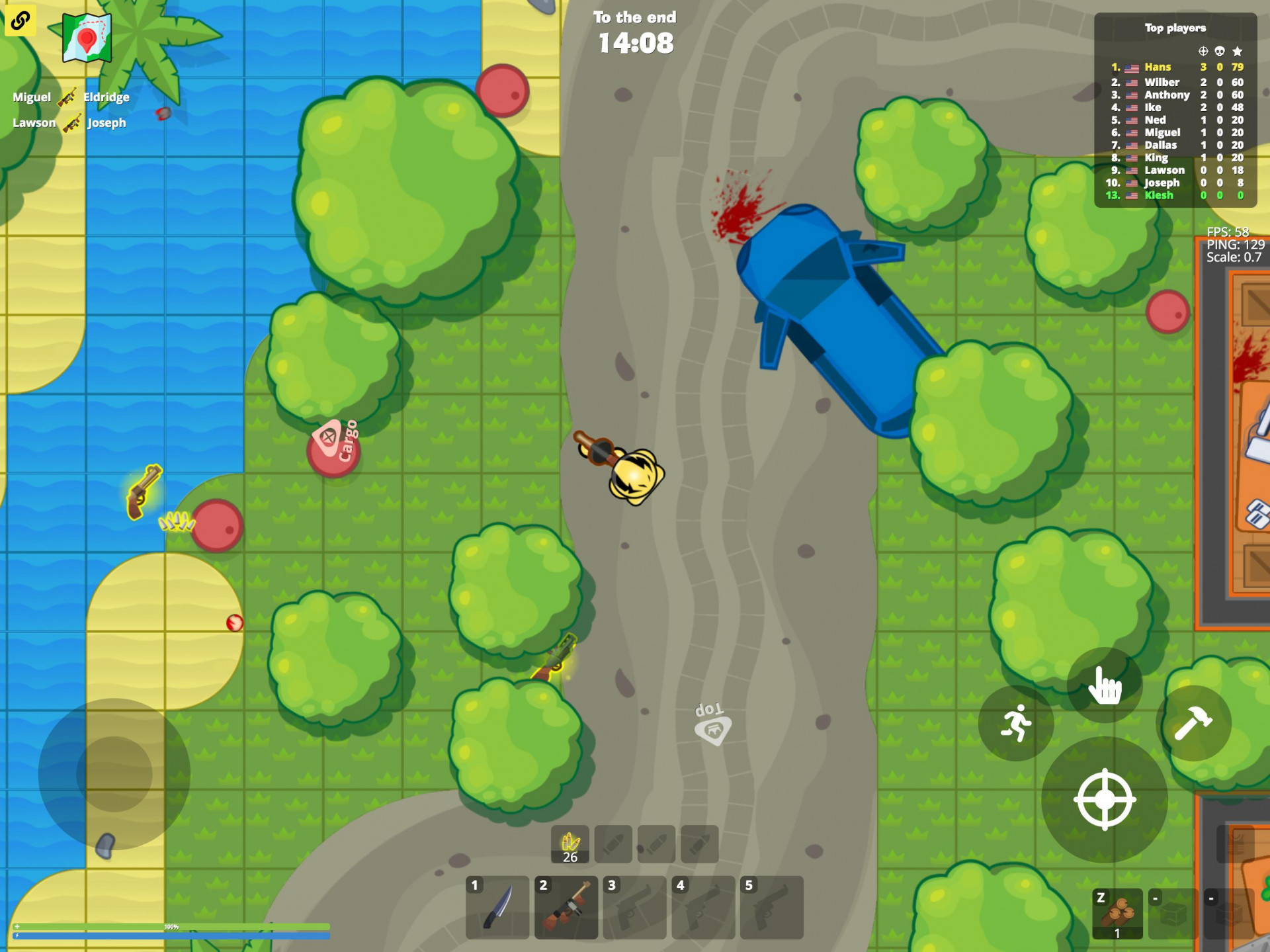 CrazyBattle.fun (itch) - кадр 1