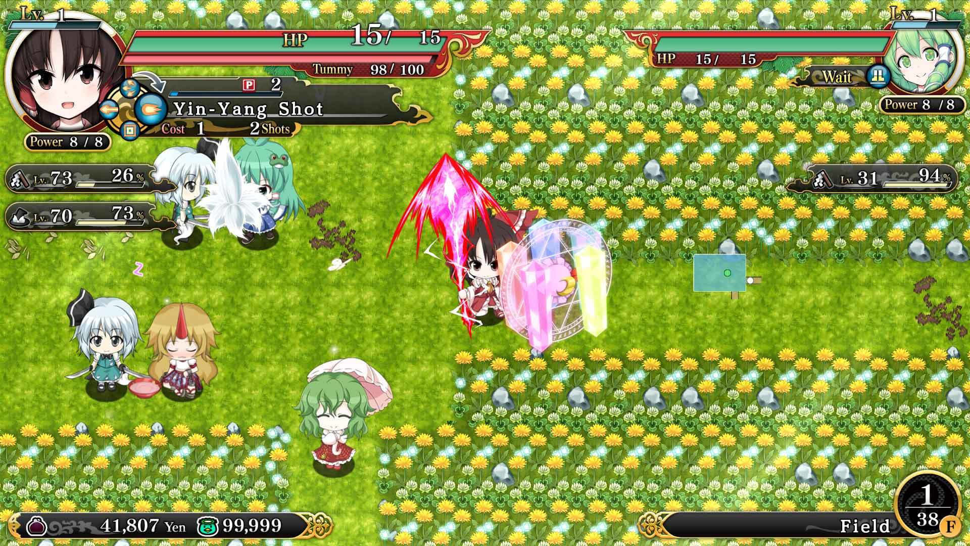 Touhou Genso Wanderer Reloaded - кадр 3