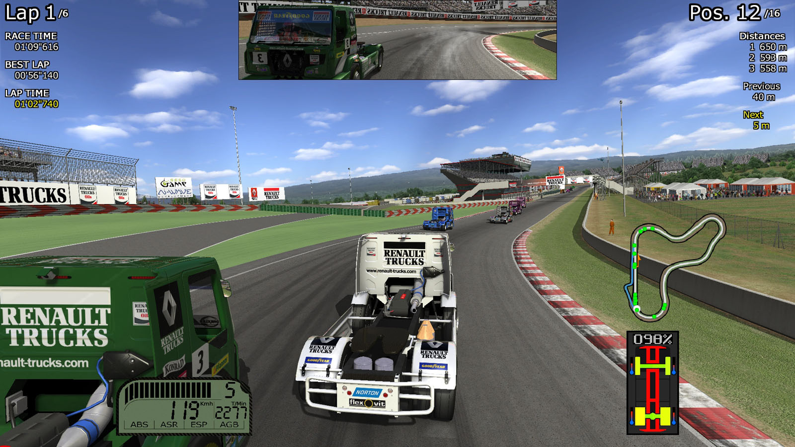 Truck Racing by Renault Trucks - кадр 4