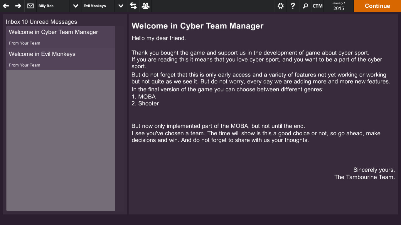 Cyber Team Manager - кадр 2