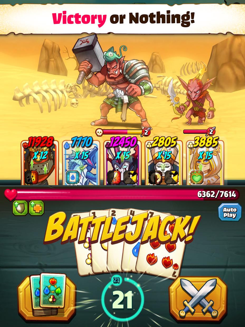 Battlejack: Blackjack RPG - кадр 2