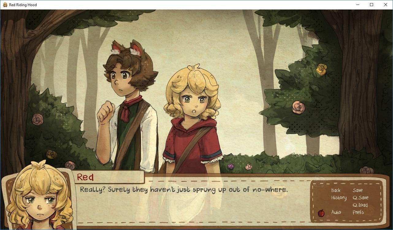 Red Riding Hood (itch) (Ekkoberry) - кадр 1