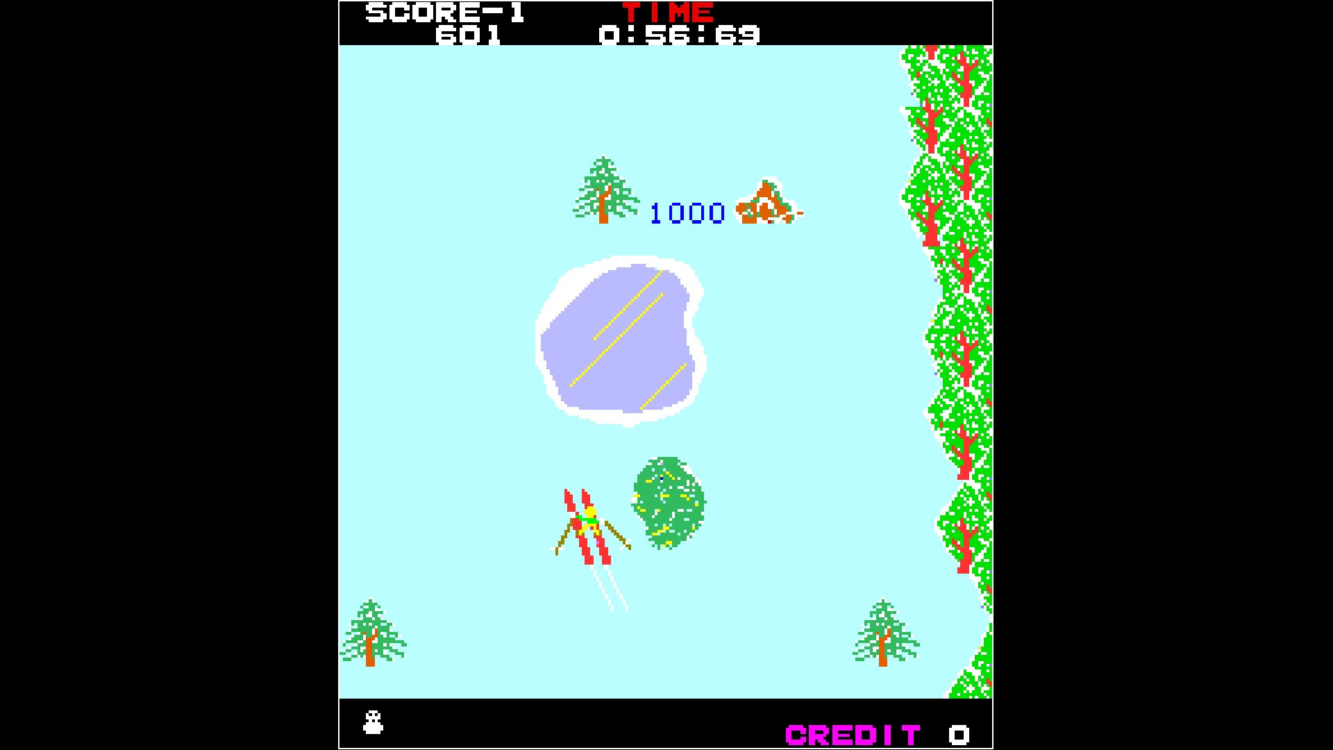 Arcade Archives ALPINE SKI - кадр 2