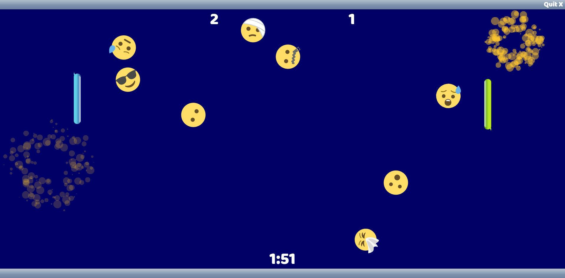 Emoji Pong (itch) - кадр 1