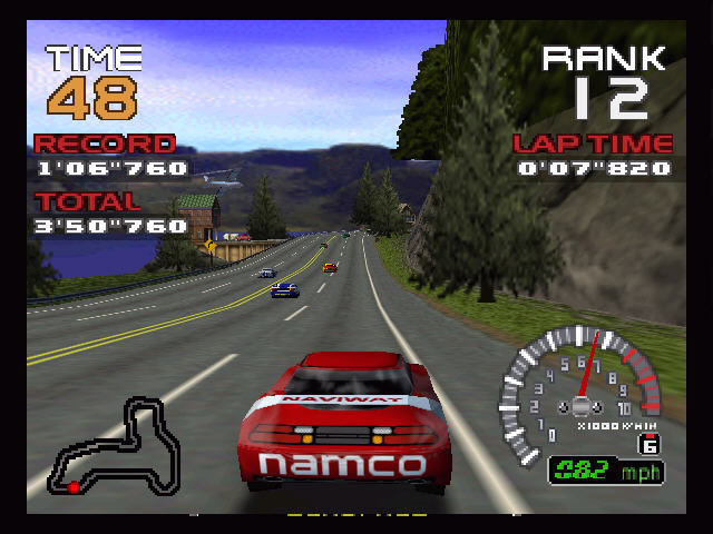 Ridge Racer 64 - кадр 2
