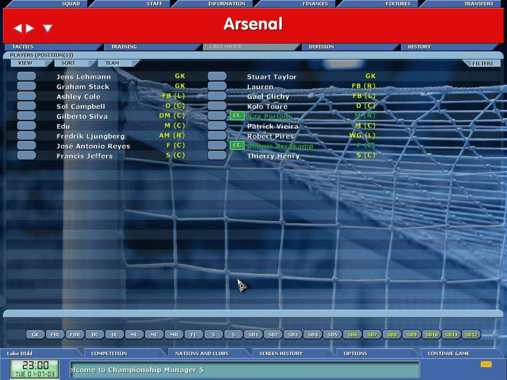 Championship Manager 5 - кадр 6