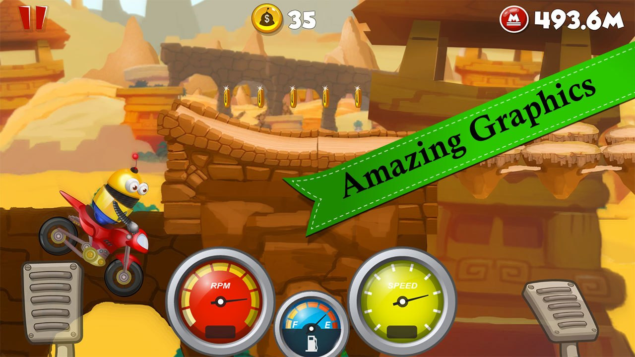 Desert Racing Toto Crazy Biker (itch) - кадр 1