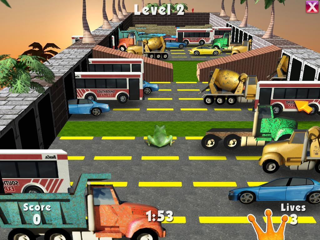 3D Frog Frenzy for Raspberry Pi (itch) - кадр 1