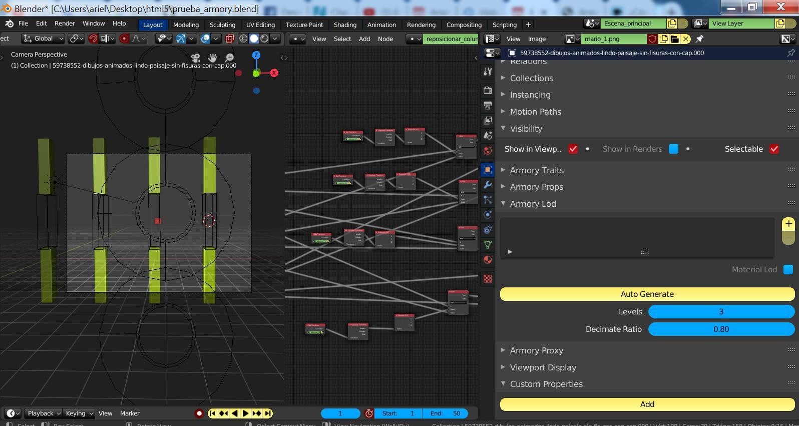 Armory engine flappyBird (itch) - кадр 2