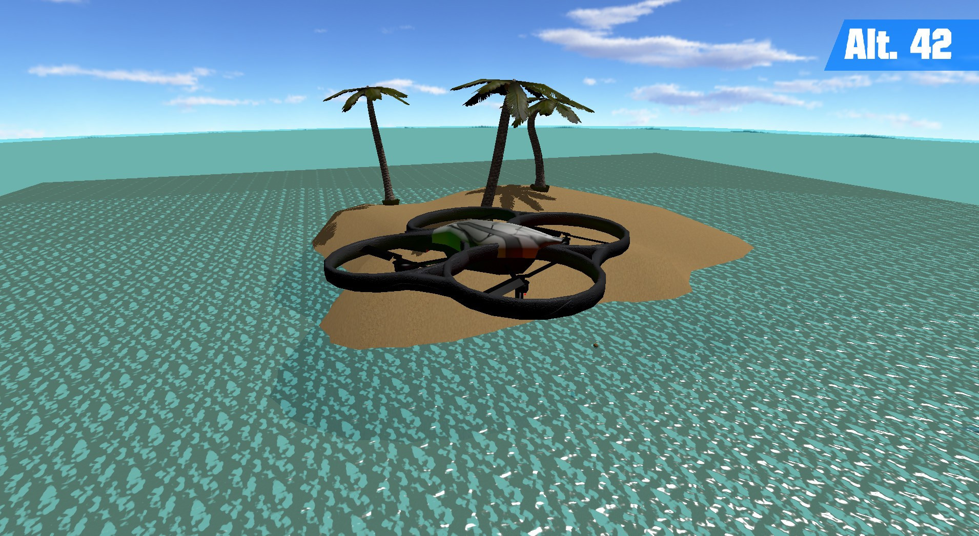 AR Drone Simulator (itch) - кадр 2