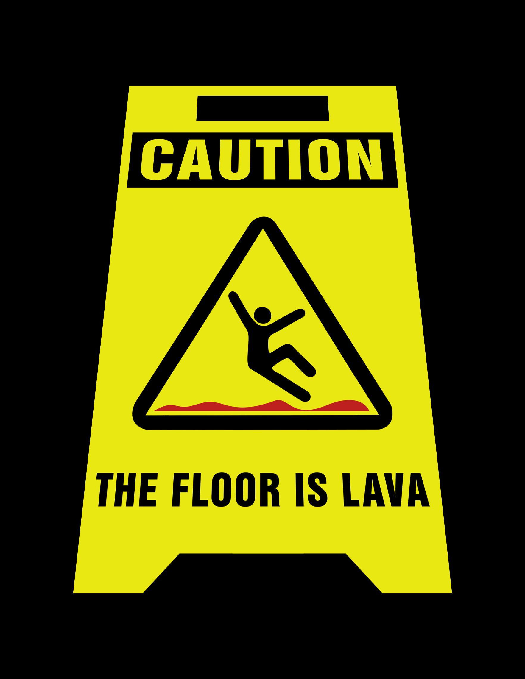 Caution: The floor is lava (itch) - кадр 1