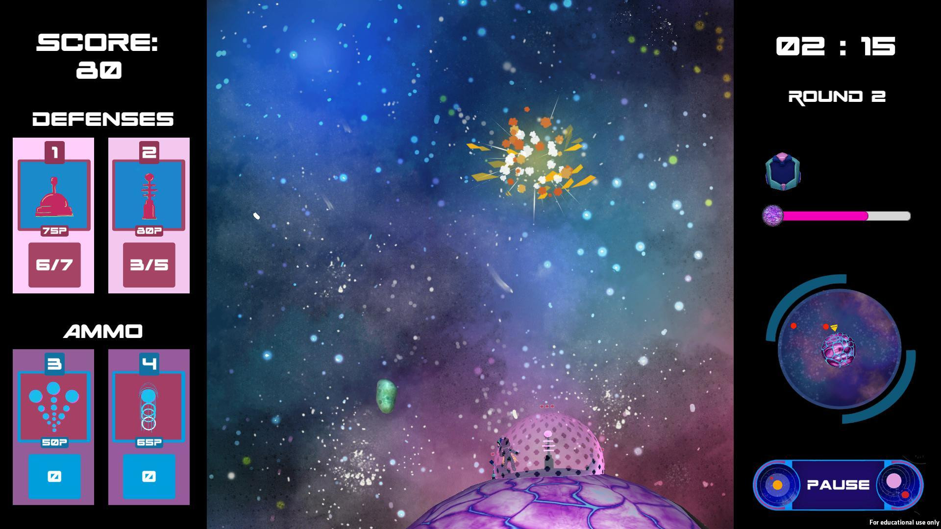 Planet Defender (itch) (irishgold15) - кадр 1