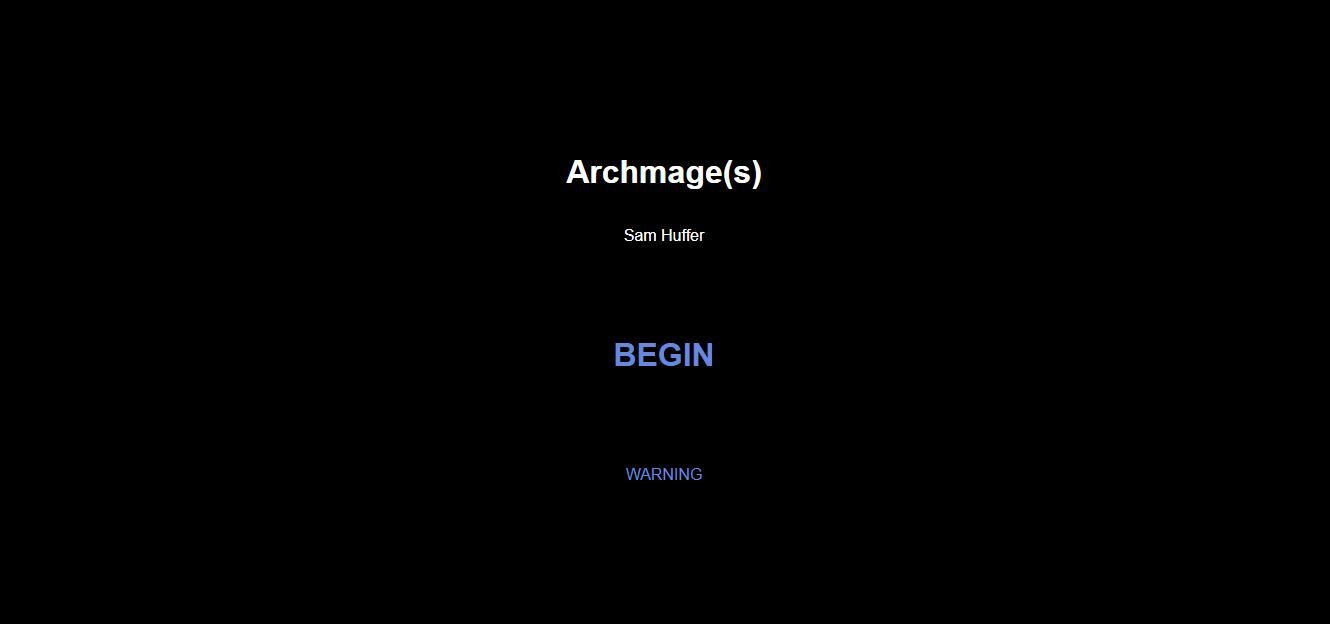 Archmage(s) (itch) - кадр 1