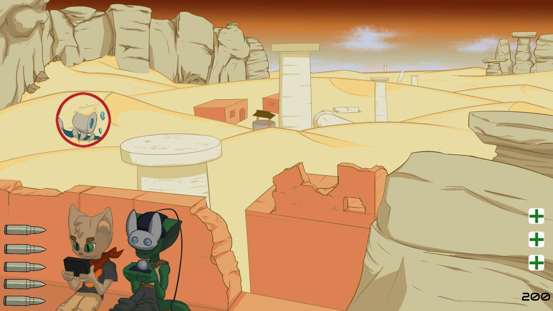 Robot Cowboy Insurrection (itch) - кадр 1