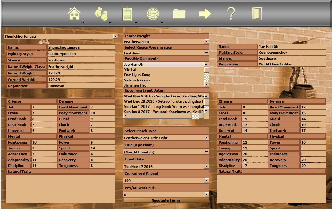 World Boxing Manager - кадр 1