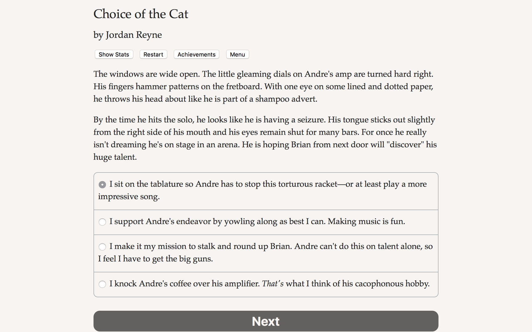 Choice of the Cat - кадр 2