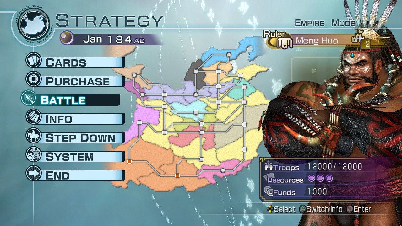 Dynasty Warriors 6: Empires - кадр 12