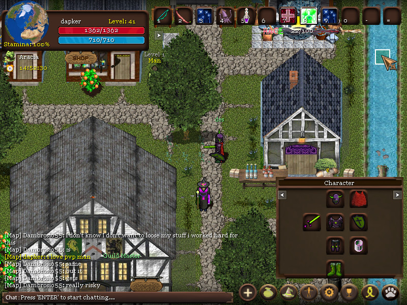 Orake 2D MMORPG - кадр 1