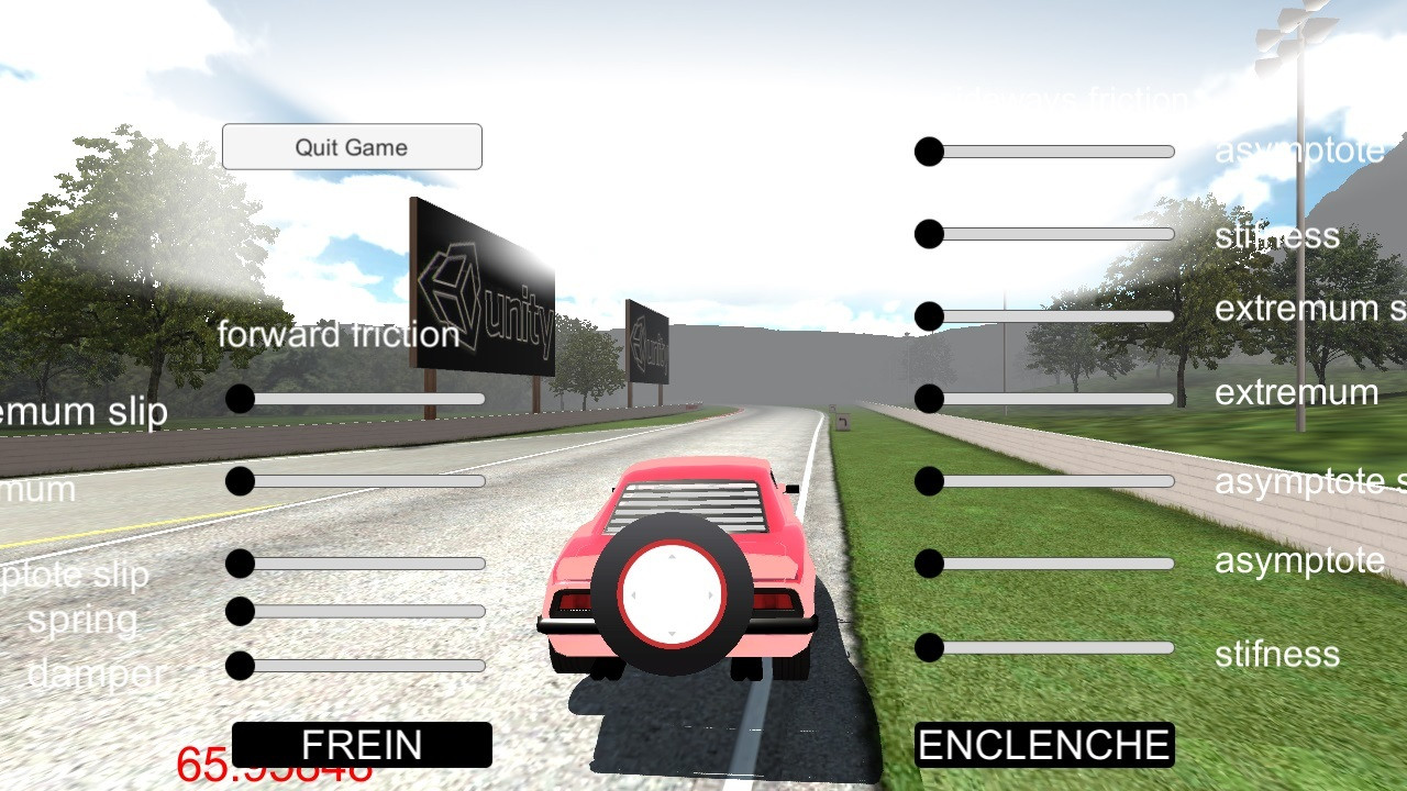3D simulateur jeu de voiture (itch) - кадр 2