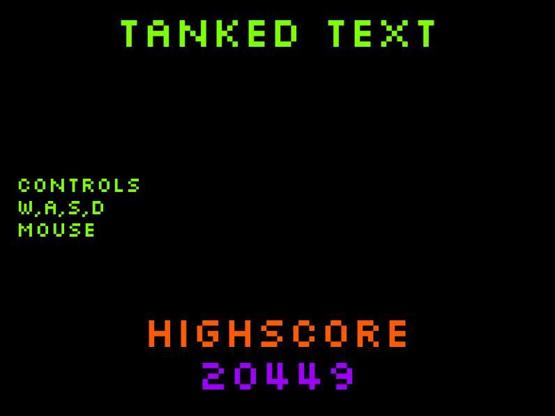 Tanked Text (itch) - кадр 1