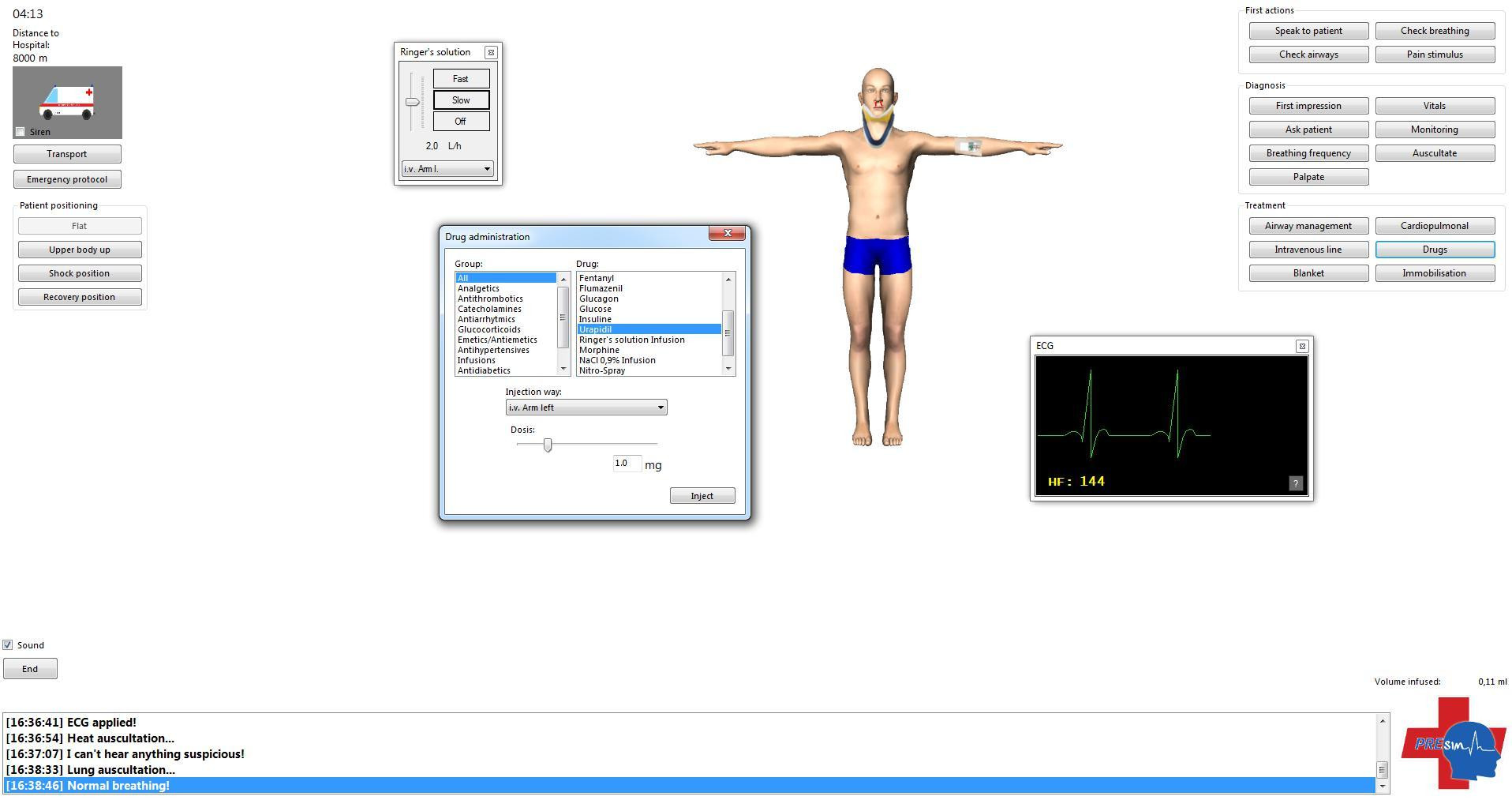 PRESim - Paramedic Simulator (itch) - кадр 1