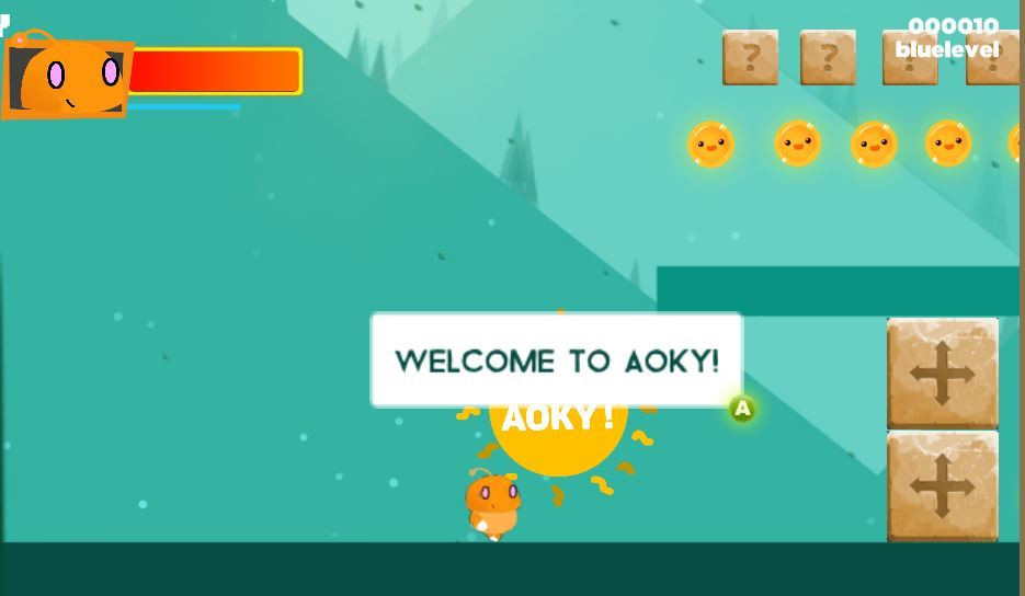 Aoky (2D Platformer Act of Kindness) (itch) - кадр 1