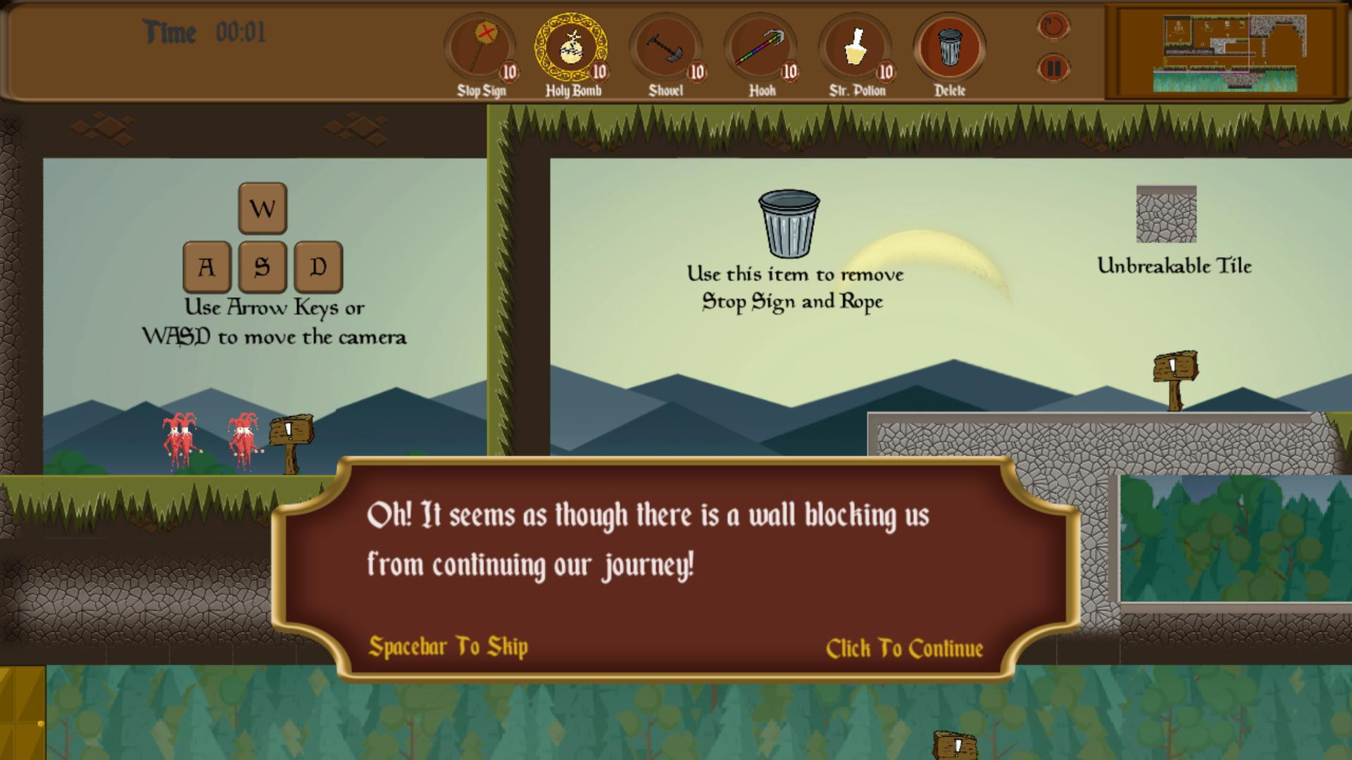 The Quest For The Holy Book Of Jokes (itch) - кадр 2