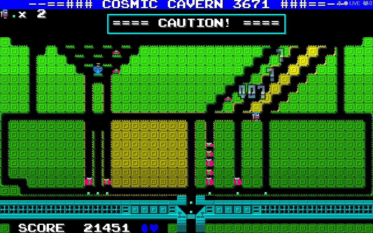 Cosmic Cavern 3671 宇宙最大の地底最大の作戦 - кадр 2