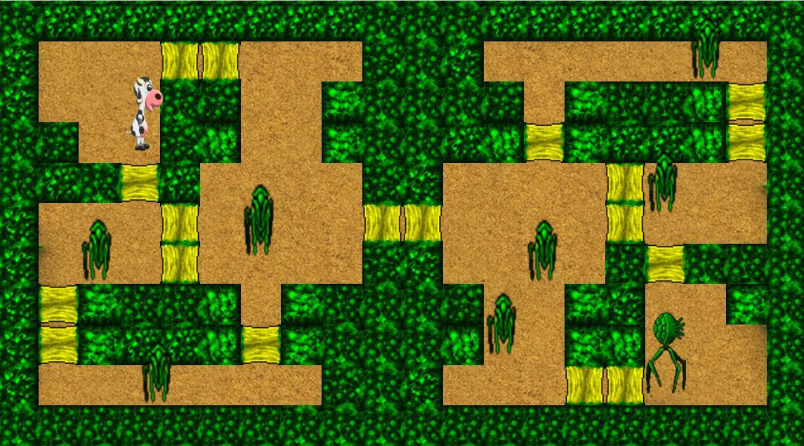Cows vs. Aliens (itch) - кадр 1