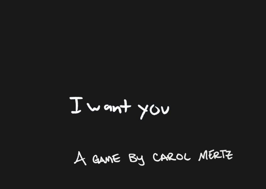 i want you (itch) - кадр 1