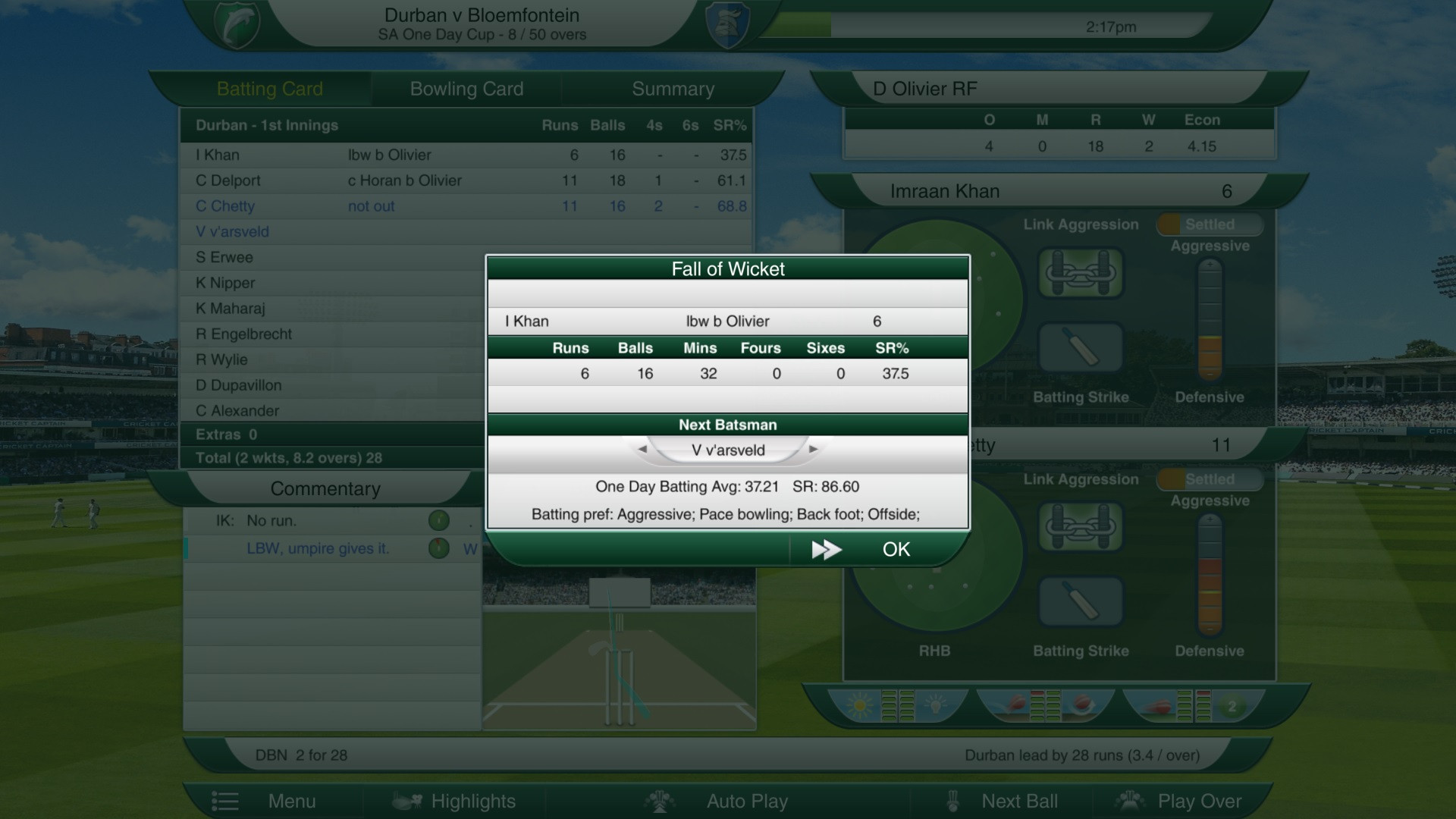 Cricket Captain 2016 - кадр 2