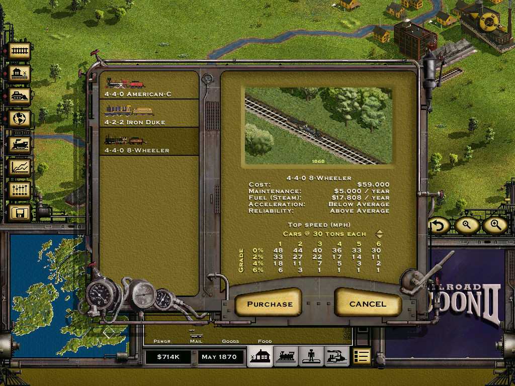 Railroad Tycoon II - кадр 2