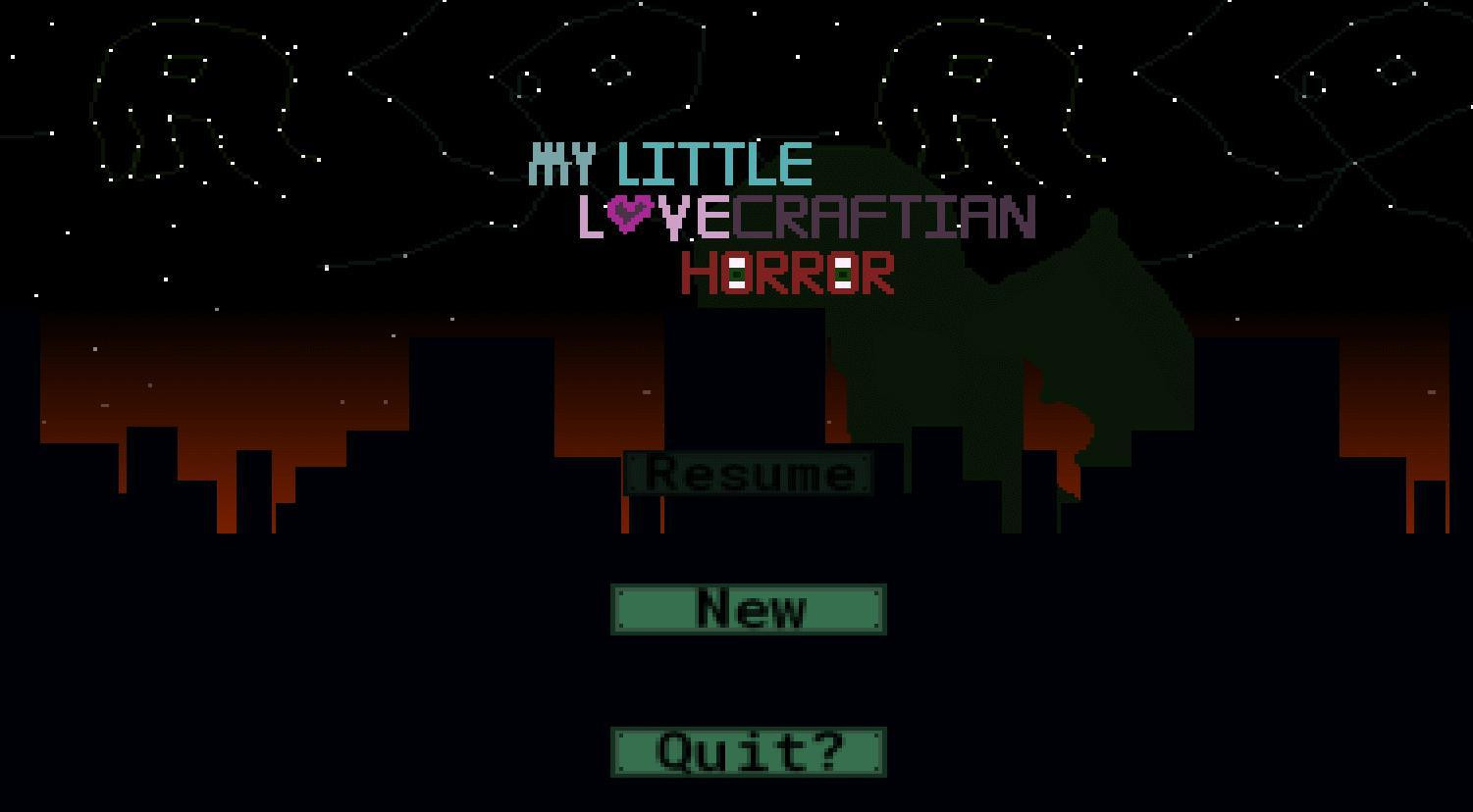 My Little Lovecraftian Horror (itch) - кадр 1
