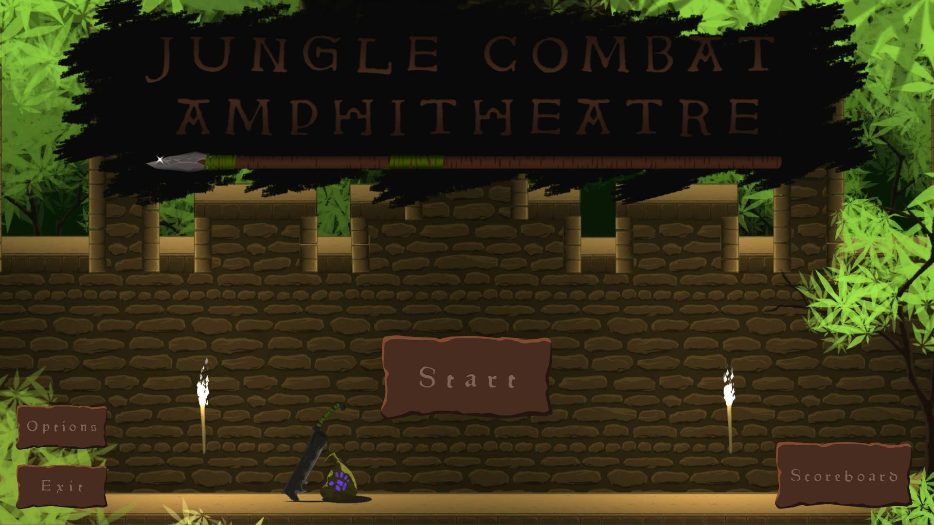 Jungle Combat Amphitheatre (itch) - кадр 2