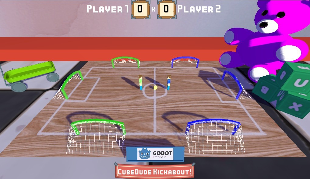 [GameDev.tv] Cubedude Kickabout (itch) - кадр 1