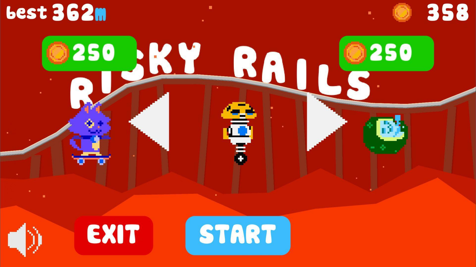 Risky Rails (itch) - кадр 1
