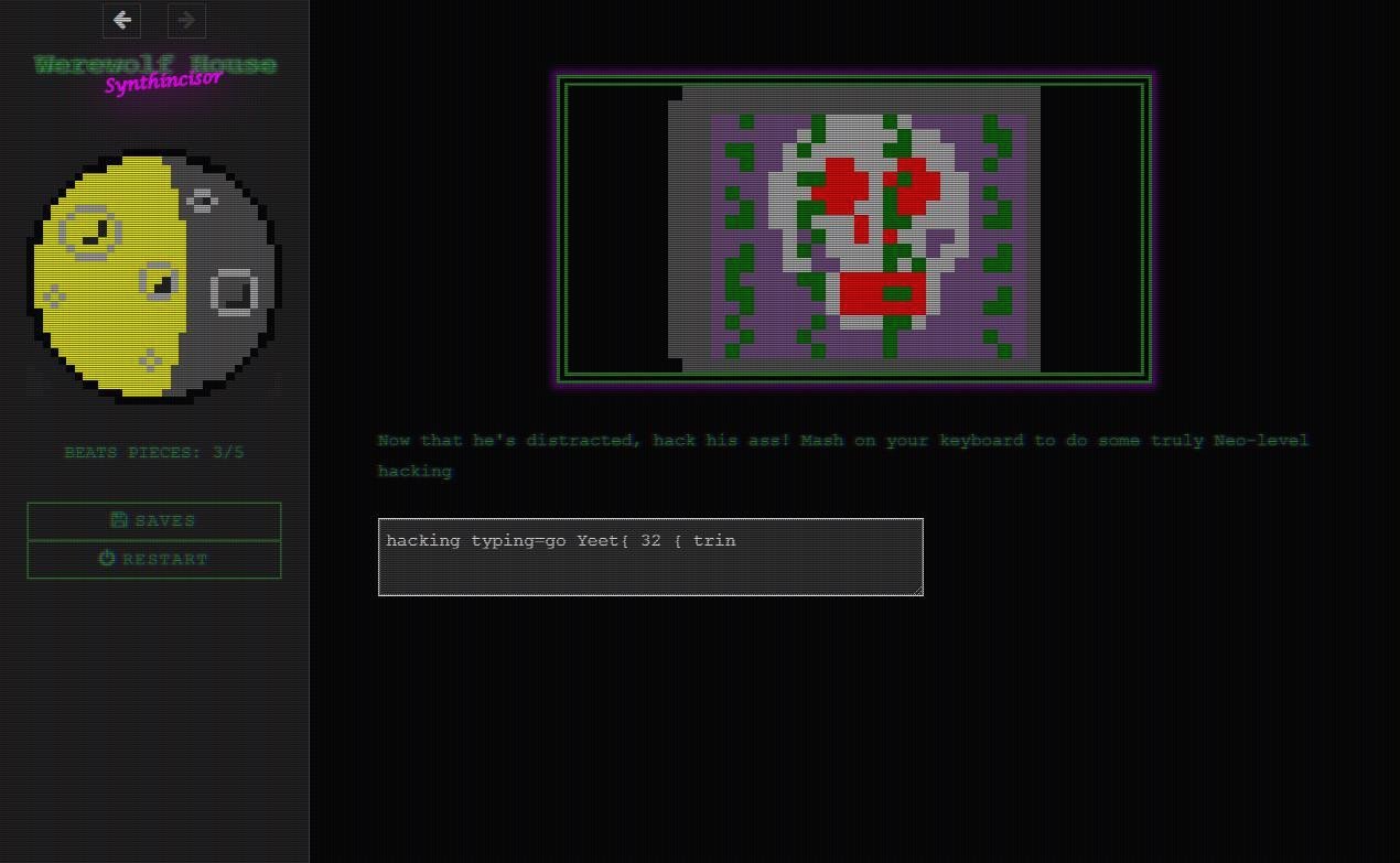 Werewolf House: Synthincisor (itch) - кадр 2