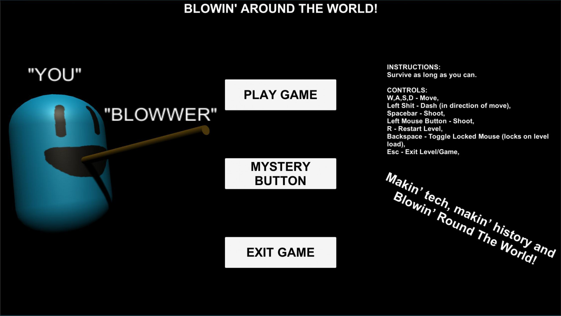 Blowin' Around The World! (Ludum Dare 36) (itch) - кадр 1