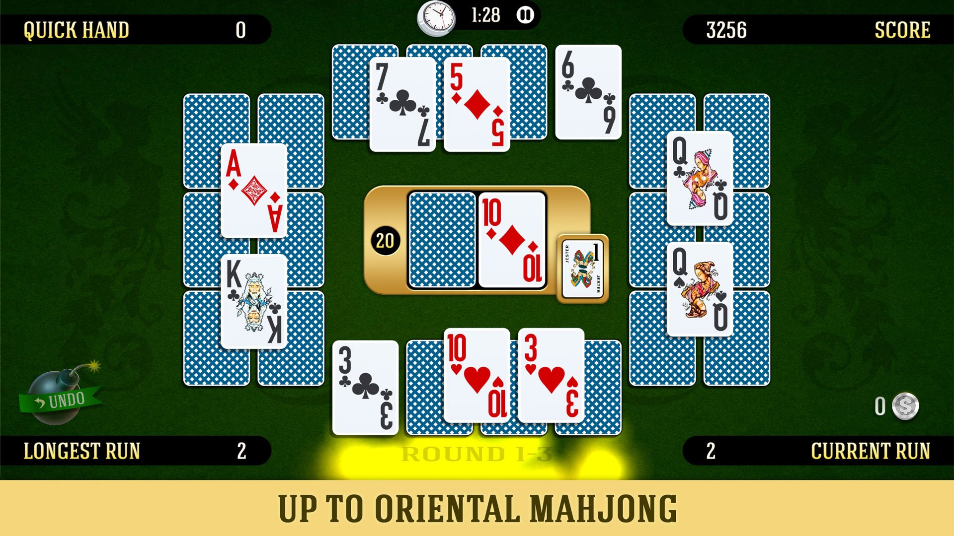 Towers Battle Solitaire Tripeaks (itch) - кадр 1