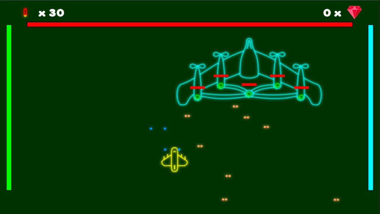Jet Fighter Neon (itch) - кадр 2