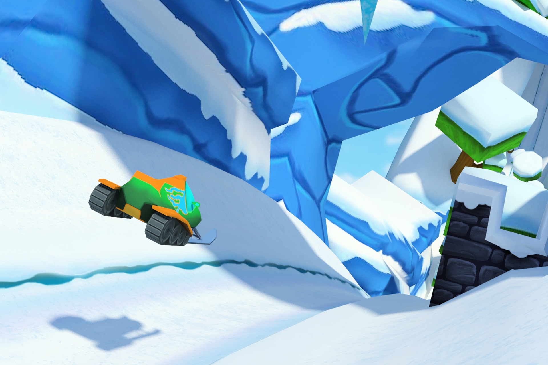 VR Sleigh Simulator - Cardboard - кадр 1