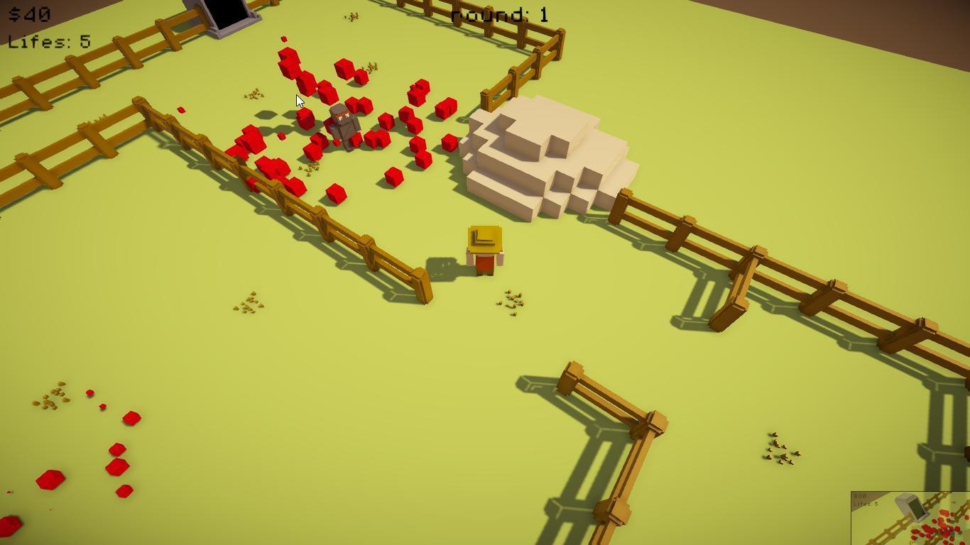 Cowboys vs Ninjas (itch) - кадр 2