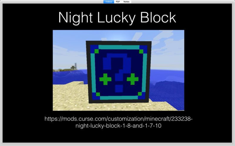Lucky Block Mod for Minecraft - кадр 3